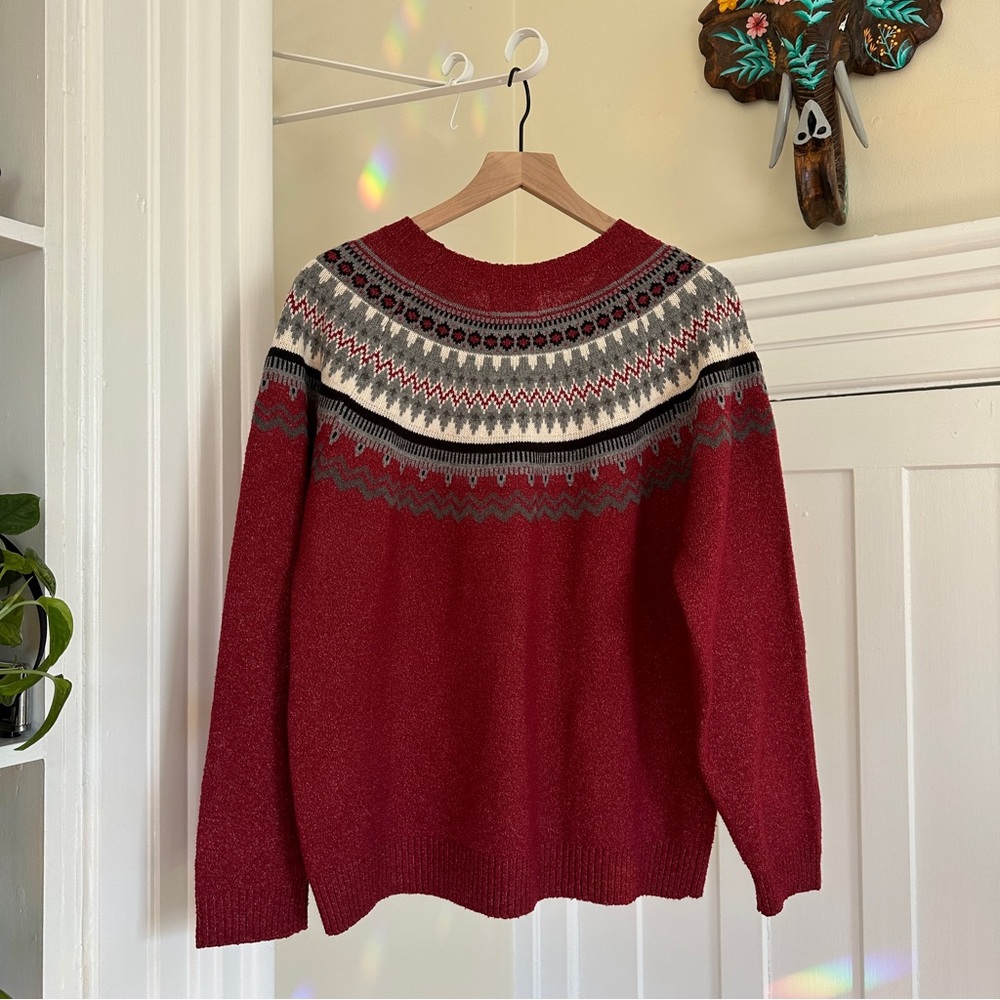 Weatherproof Vintage Grandpa Sweater - Picture 2 of 4